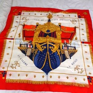 Vintage Hermes silk scarf